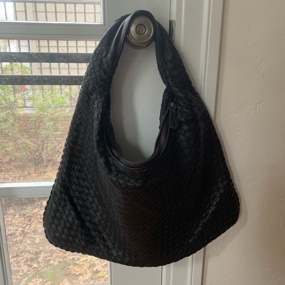 Cochni Italy Woven Leather Bag